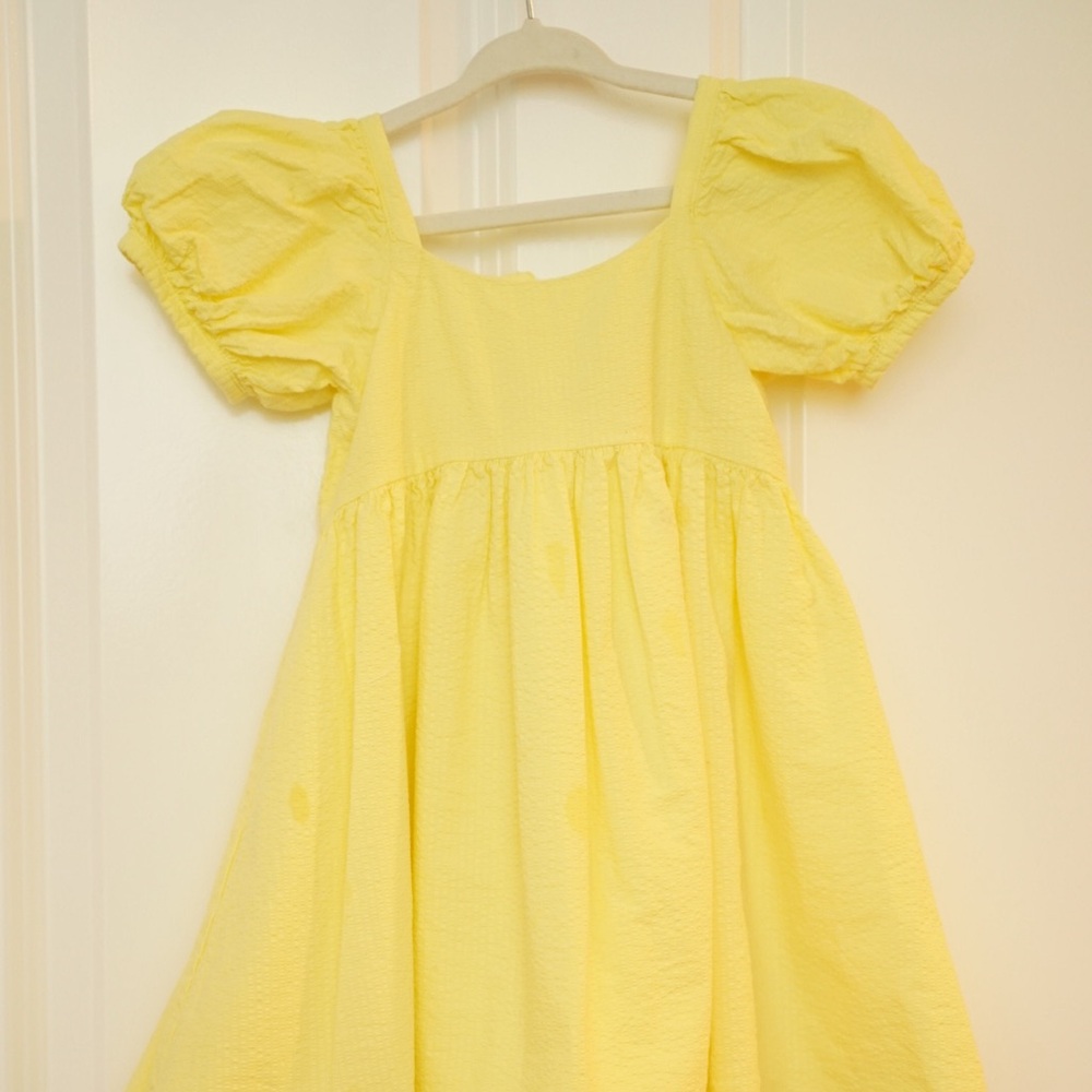 Janie and Jack Sunny Yellow Casual Dress